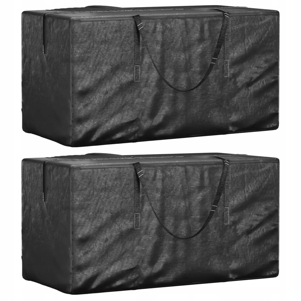 Taška na skladování vánočních stromků černá 150 x 75 x 75 cm Pe 100 g/m²