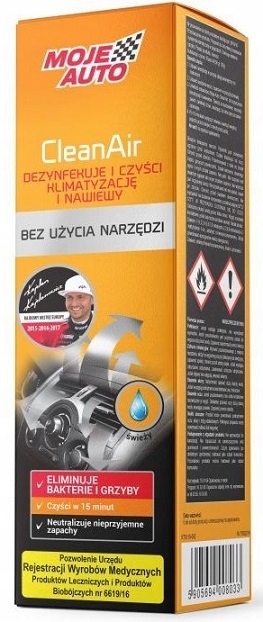 MOJE AUTO ODGRZYBIACZ DO KLIMATYZACJI GRANAT 150ML
