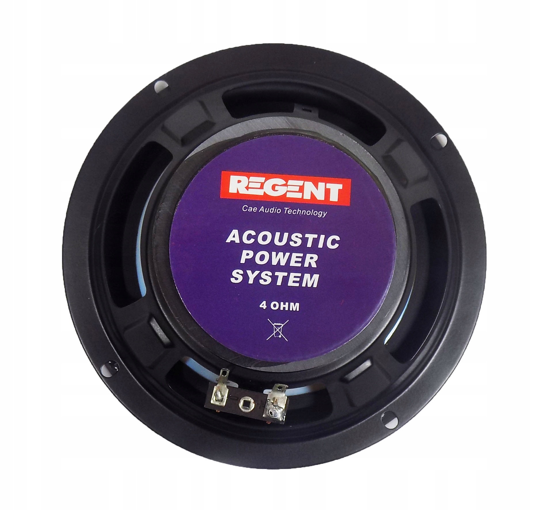REGENT GŁOŚNIKI SAMOCHODOWE BASOWE DO DRZWI 165mm Impedancja znamionowa 4 Ω