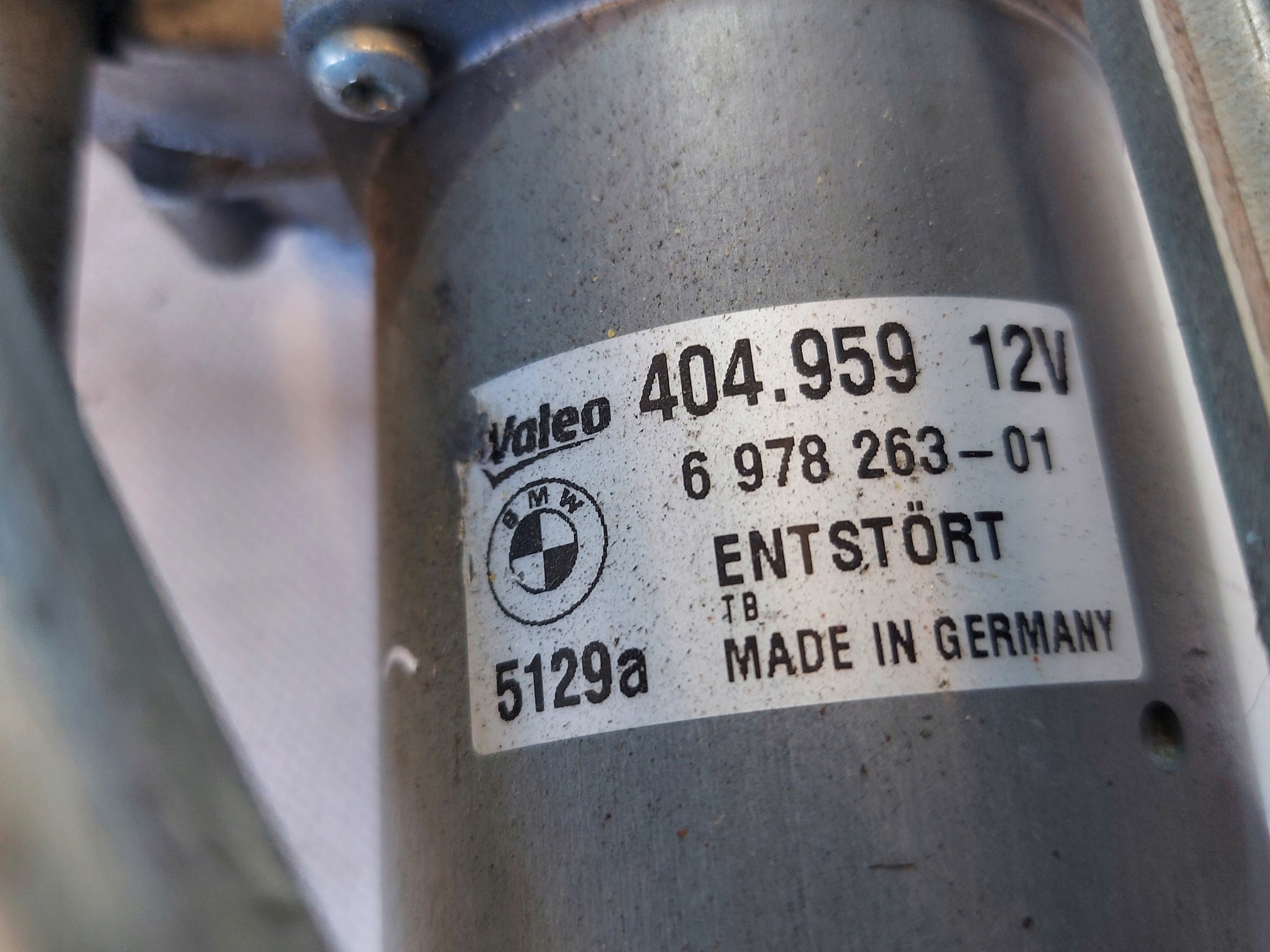 Wischergestänge BMW E92 7161711 vorne