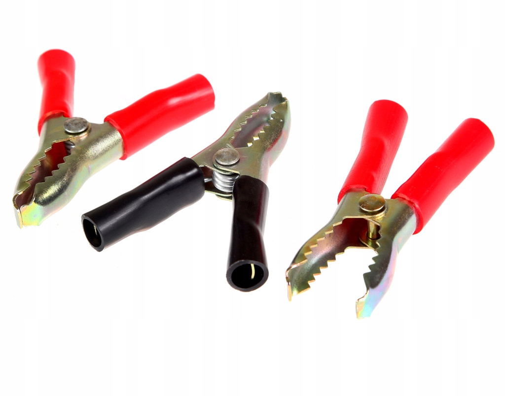 

Zaciski Kabla Rozruchowego Żabki Krokodylki 15A