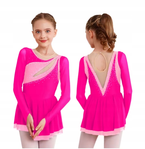 Strój Do Gimnastyki Balet Body Sukienka Tutu Do Tańca 140 146 Nr 1969