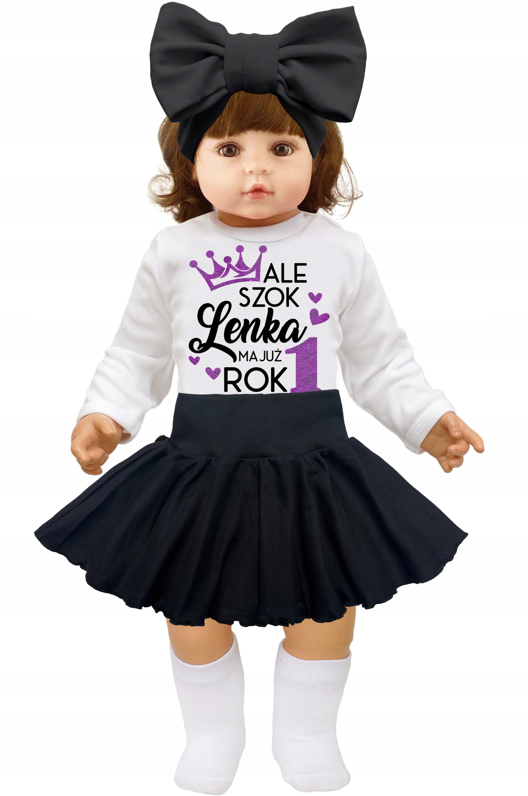 Komplet na urodziny ALE SZOK MAM JUŻ ROK IMIĘ r 80 Marka Inna marka