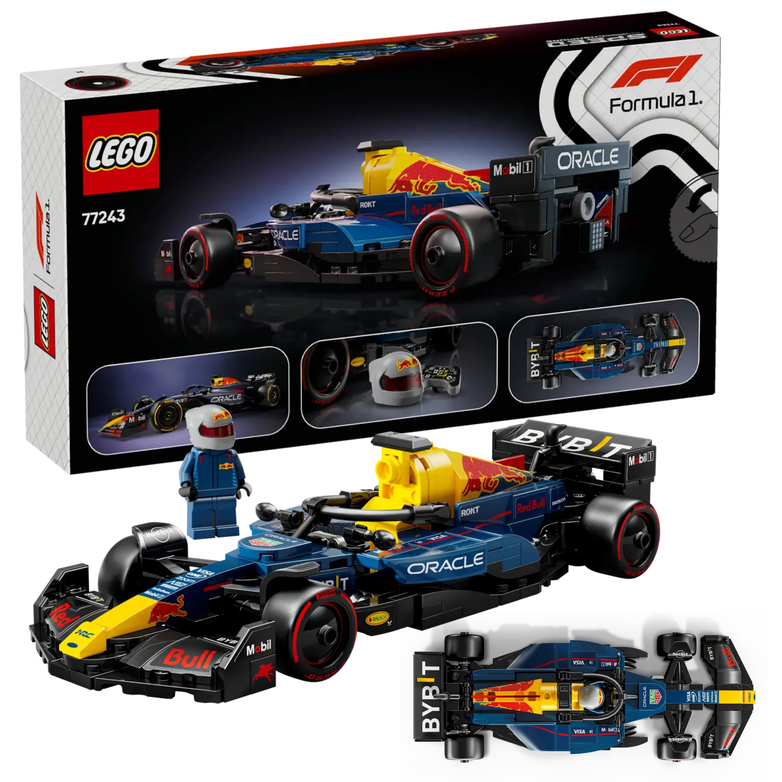 Lego 18+ Speed Champions 77243 Bolid F1 Red Bull Zestaw Klocków 251el.