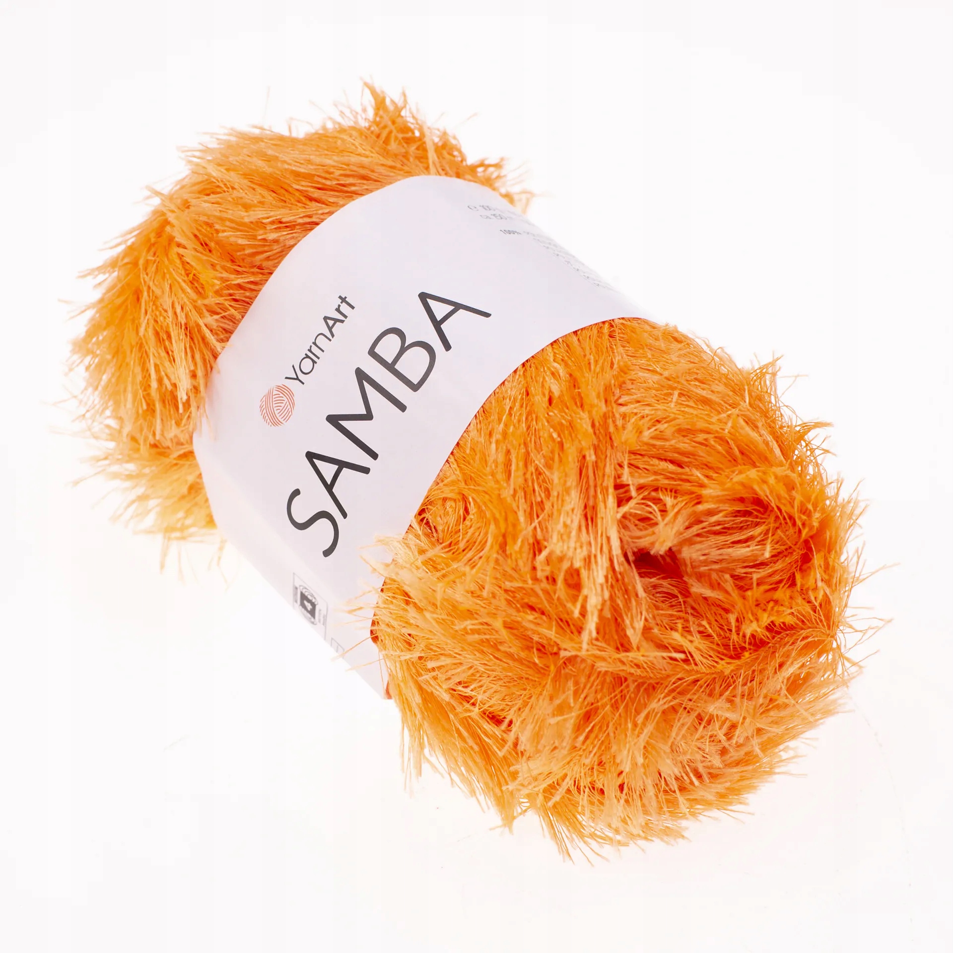 Włóczka YarnArt Samba 07 Pomarańczowy Neon