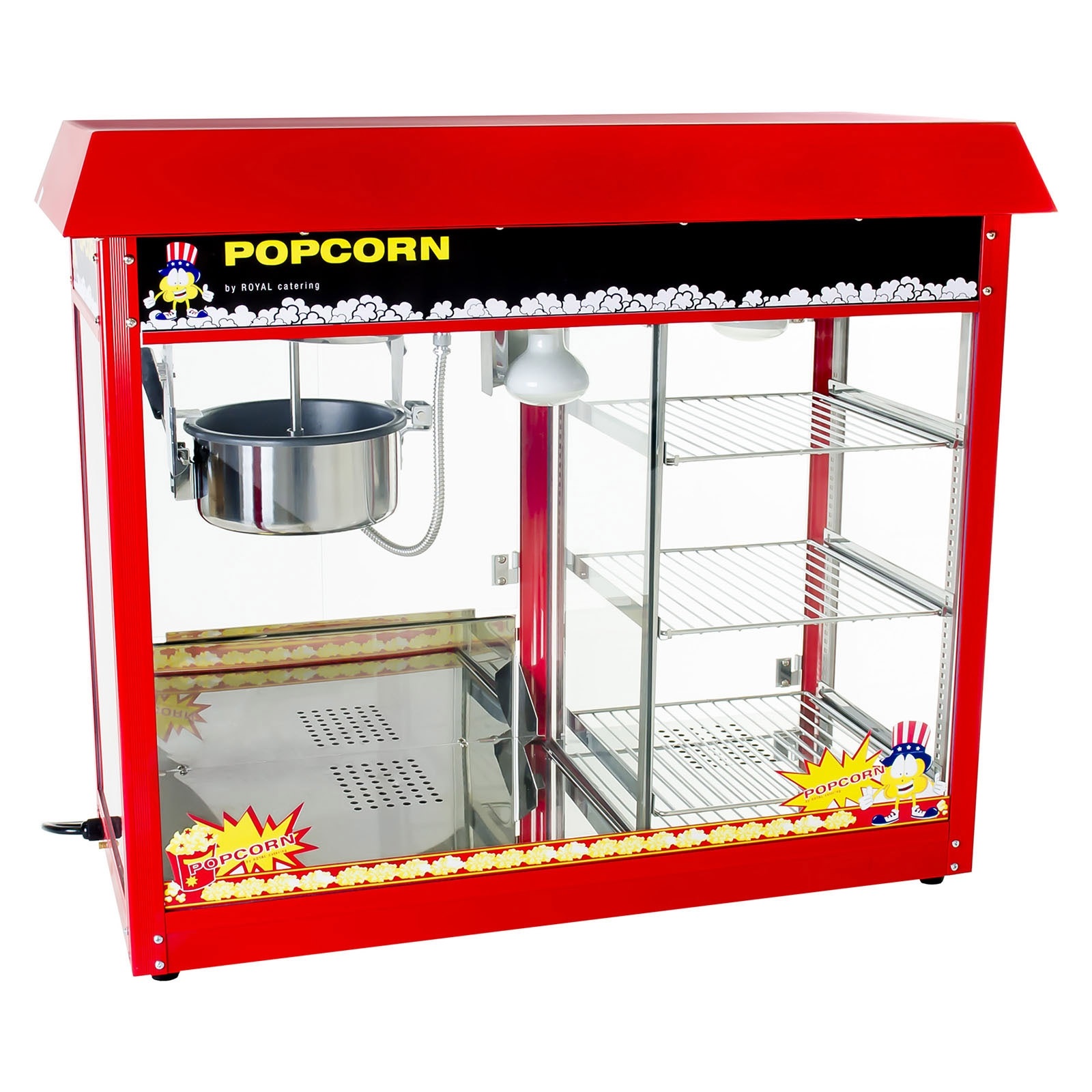 

Royal 10010532 Maszyna Popcorn + Witryna RCPC-16E