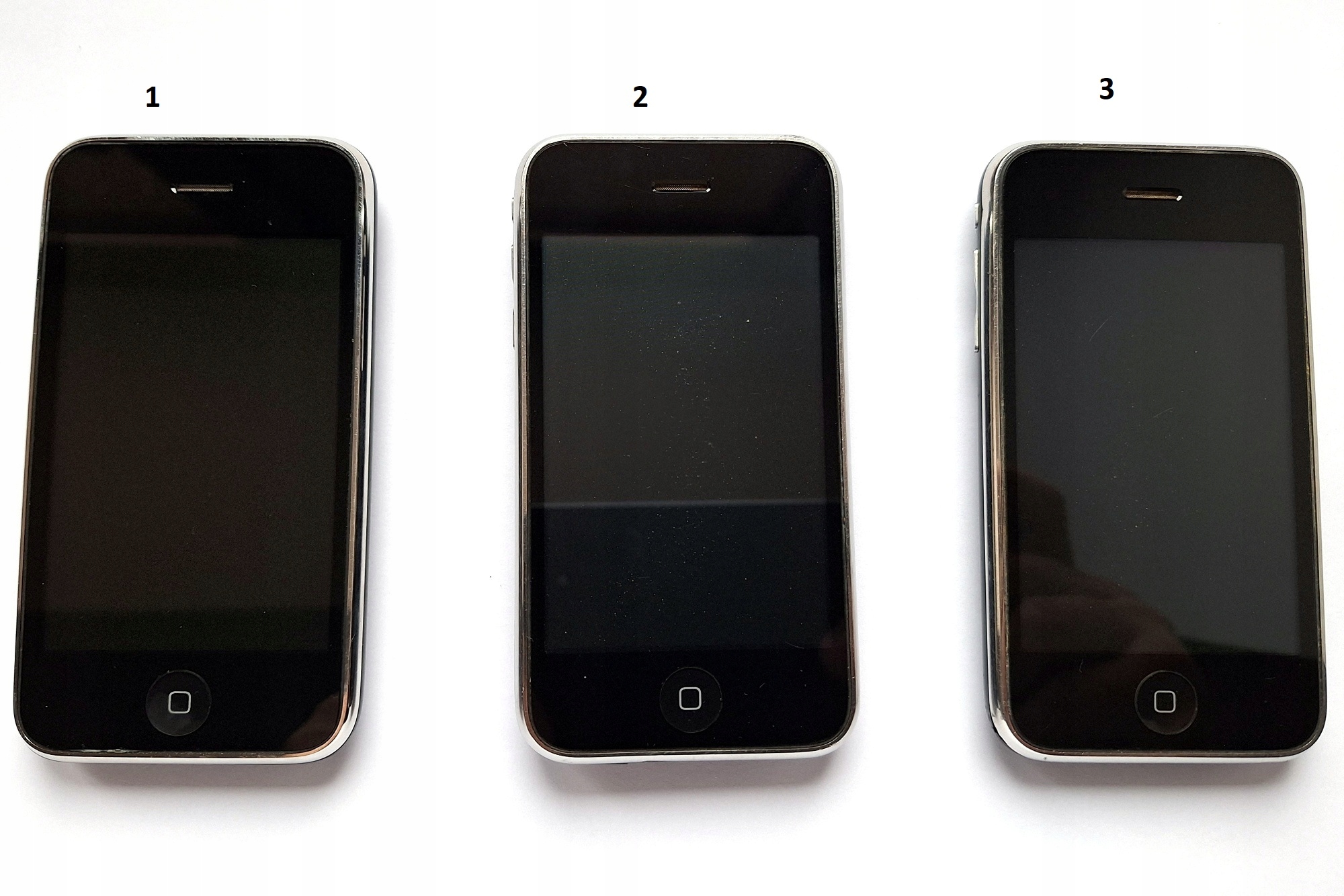 3 sztuki Apple iPhone 3GS 16GB A1303 +A1303 +A1241 - Sklep, Opinie