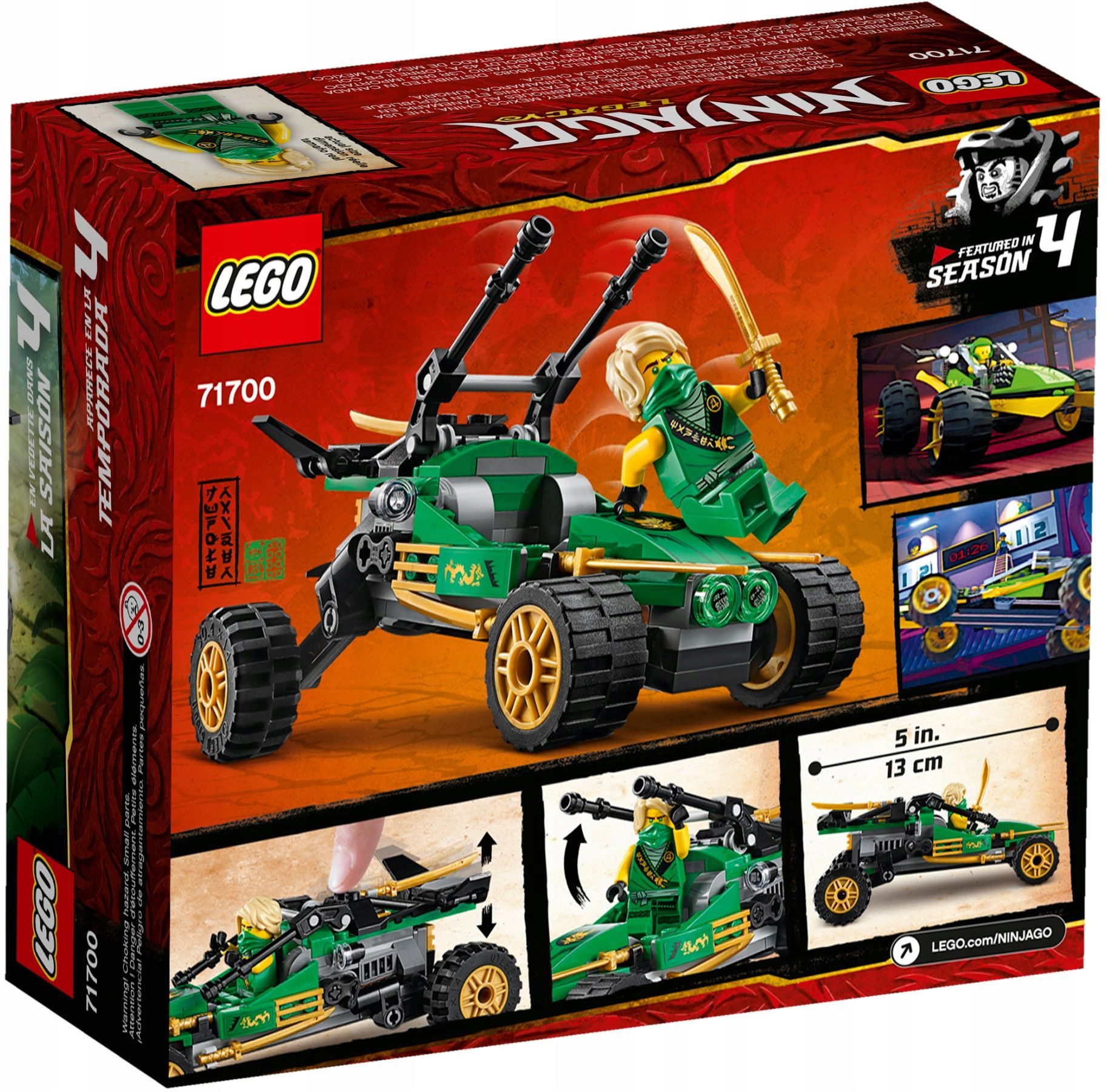 LEGO Ninjago - 71721 Smok Szkieletowego Czarownika - Nowe