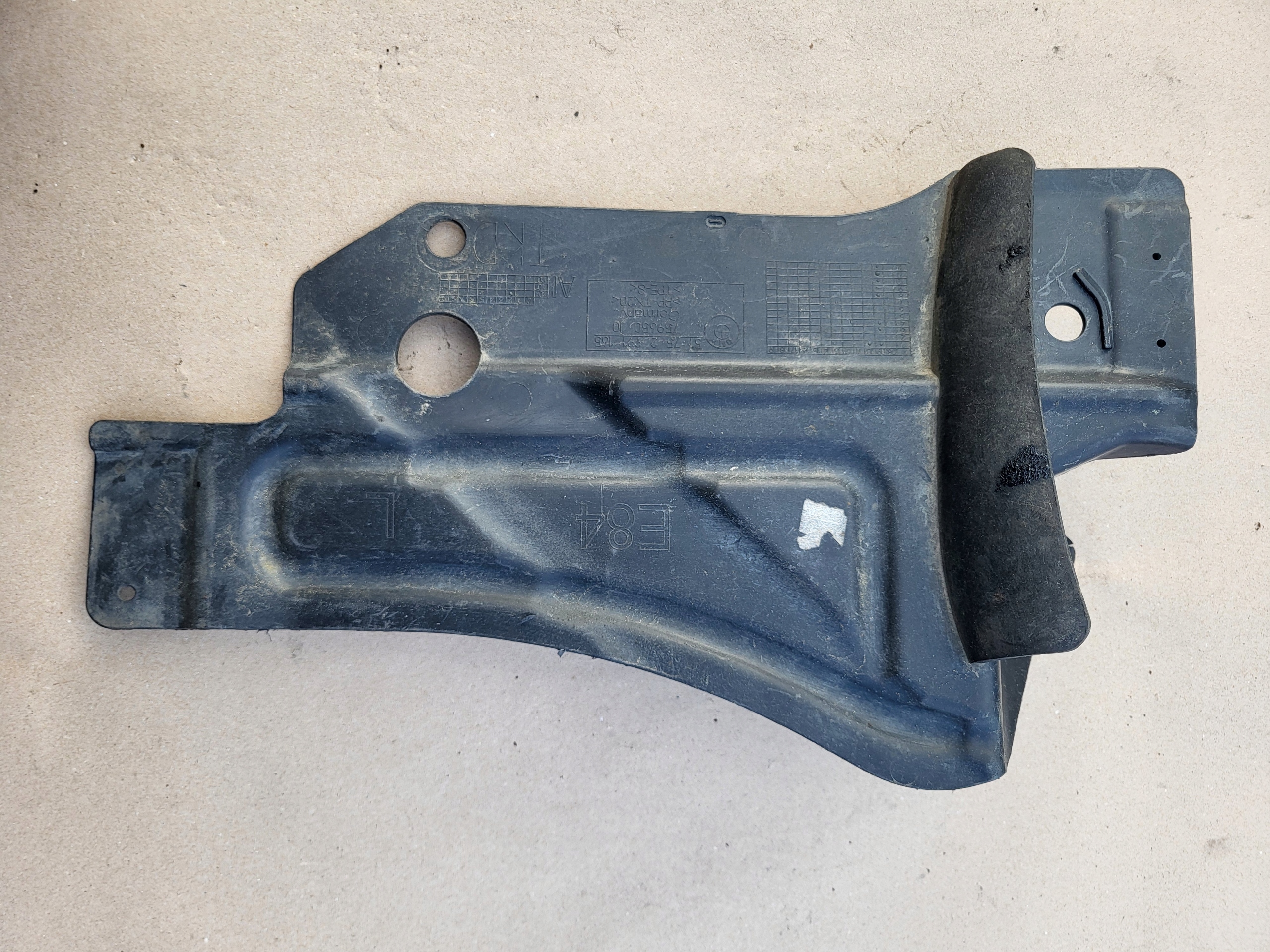 cover lower chassis cover left BMW X1 E84 OE