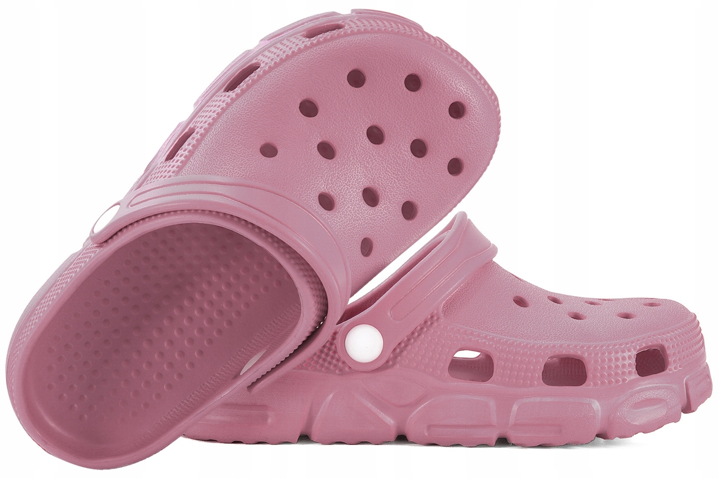 REALPAKS D-301 KLAPKI DZIEWCZĘCE SANDAŁY CHODAKI Z PIANKI EVA Wrzosowy 24