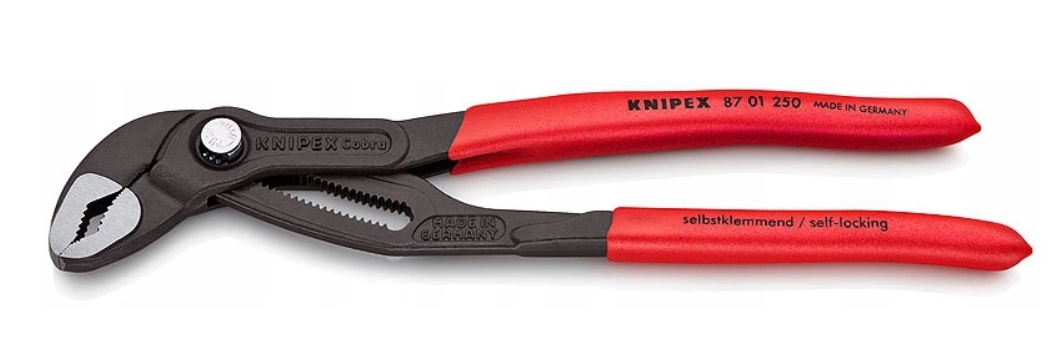 SZCZYPCE KLUCZ DO RUR KNIPEX COBRA ZESTAW 5 SZTUK Marka Knipex