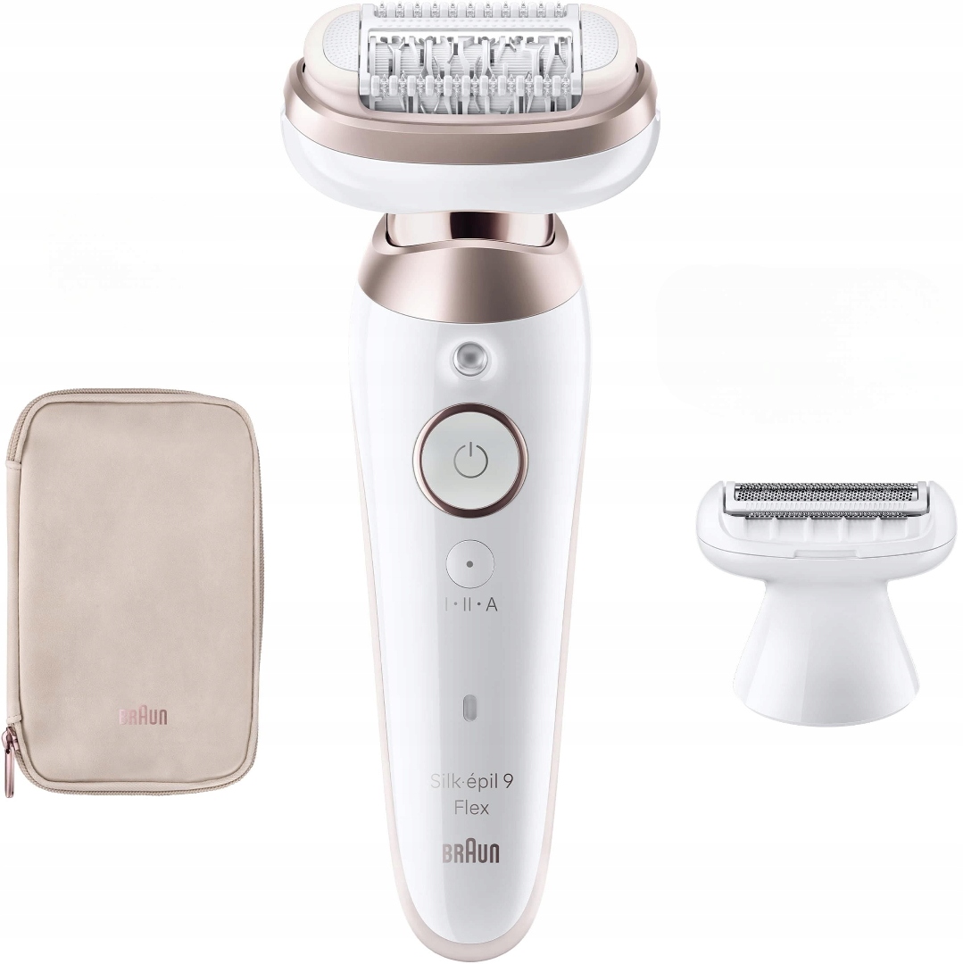 Depilator Dla Kobiet Braun Silk-épil 9 Nasadka Do Golenia Trymer Damski