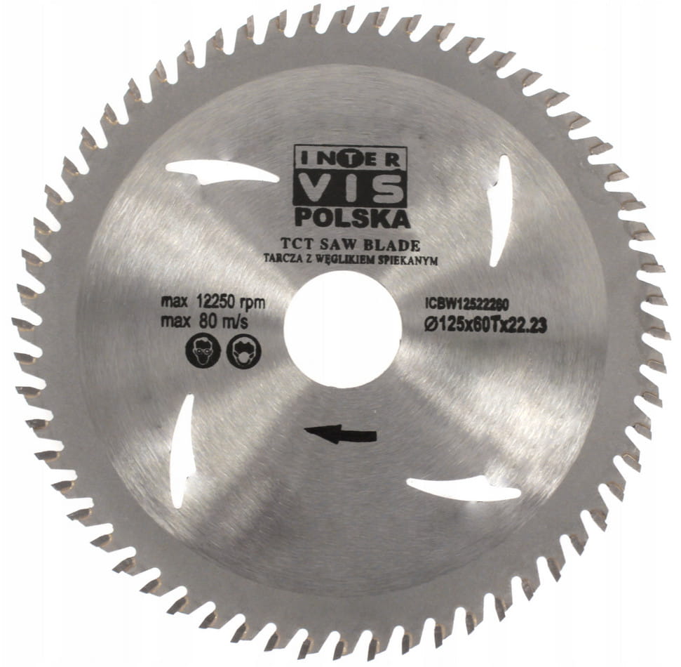 

Tarcza do drewna Tct 250x32mm 60T