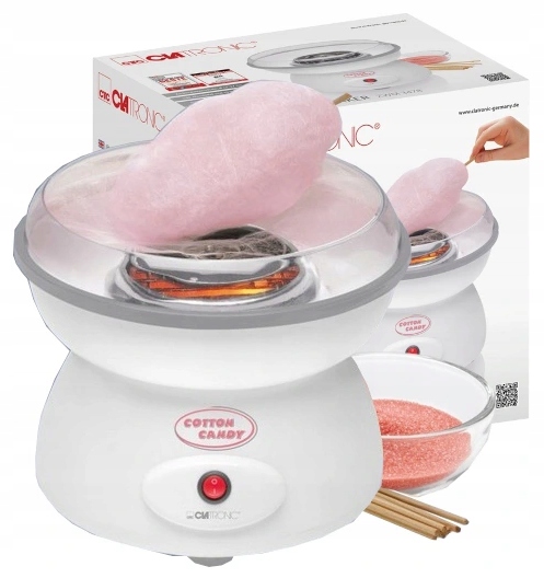 Stroj přístroj na výrobu cukrové vaty tyčinky Clatronic Zwm 3478 500 W