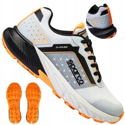 Buty sportowe męskie do pracy Bhp bez podnoska Sparco Salou S-Park 46