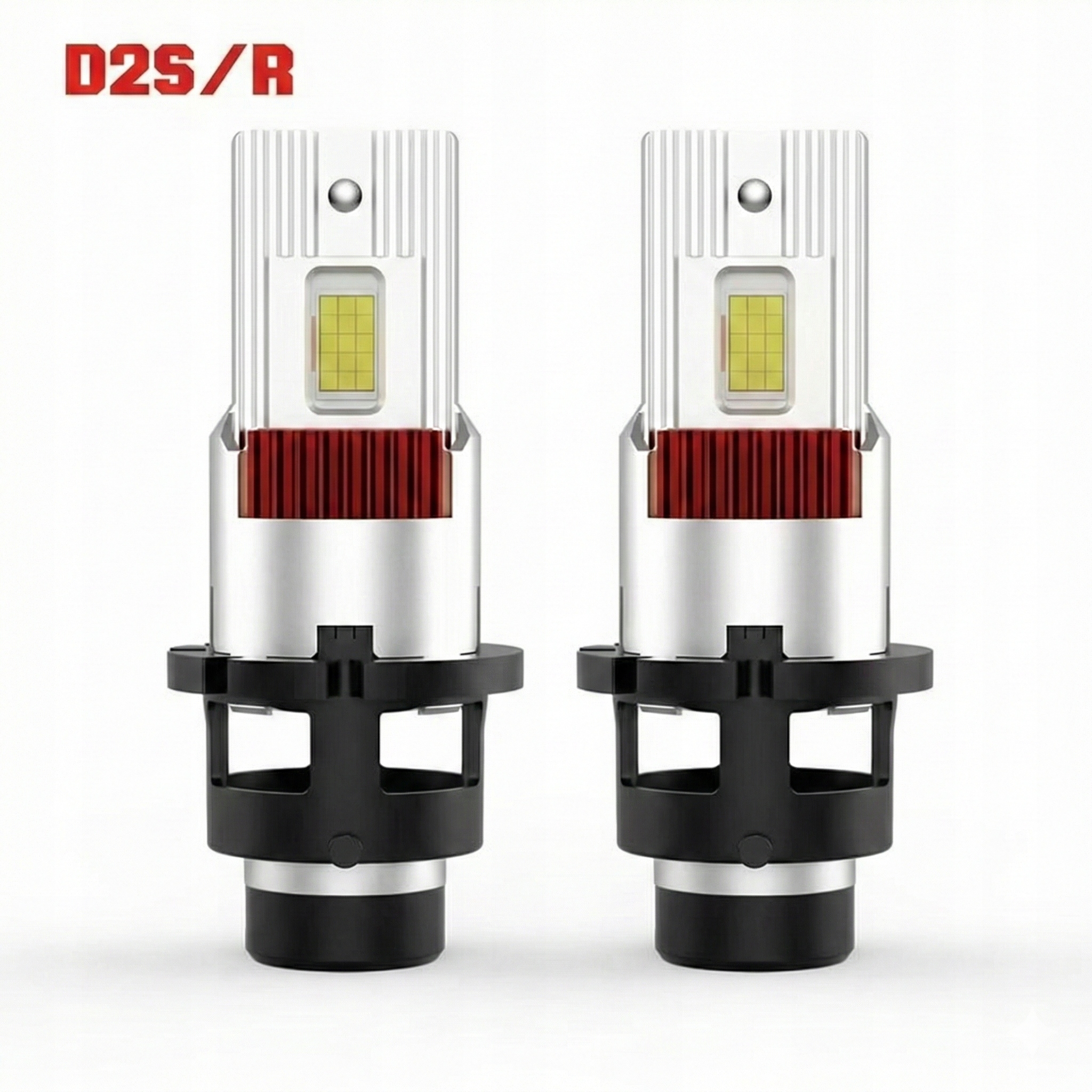 Model 2026 2x Żarówka Plug&Play Led D2S 110W Bez Błędów Canbus Chłodzenie