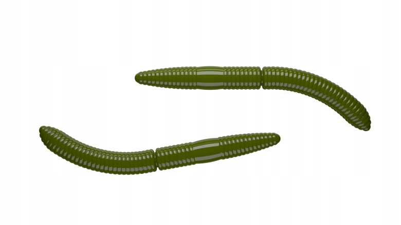 Libra Lures Fatty DWorm 6,5cm 031 Krill Olive