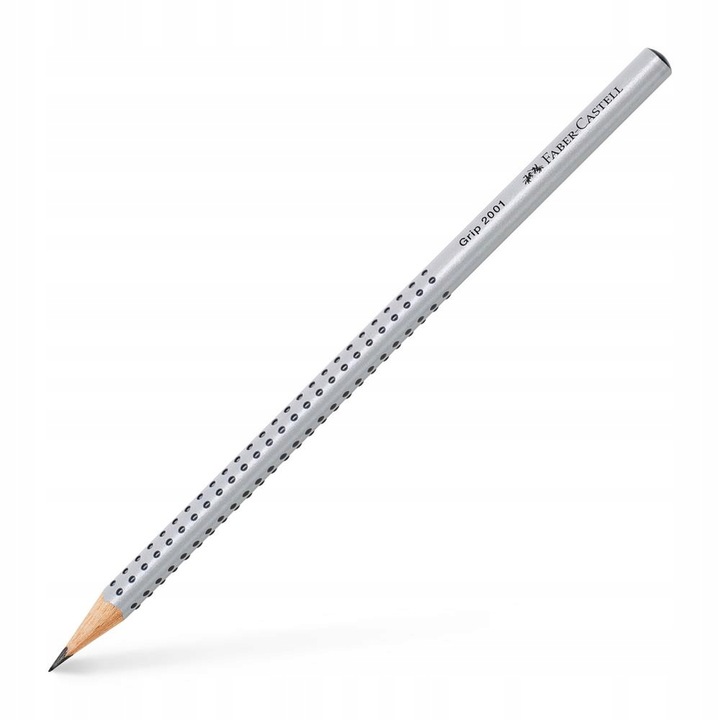 OŁÓWEK FABER-CASTELL GRIP 2001 bez gumki HB SZARY