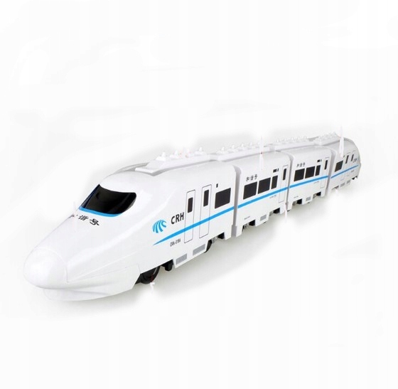 Zabawka pociąg jeździ światła dzięki 82cm A333-61 Wysokość produktu 10.5 cm