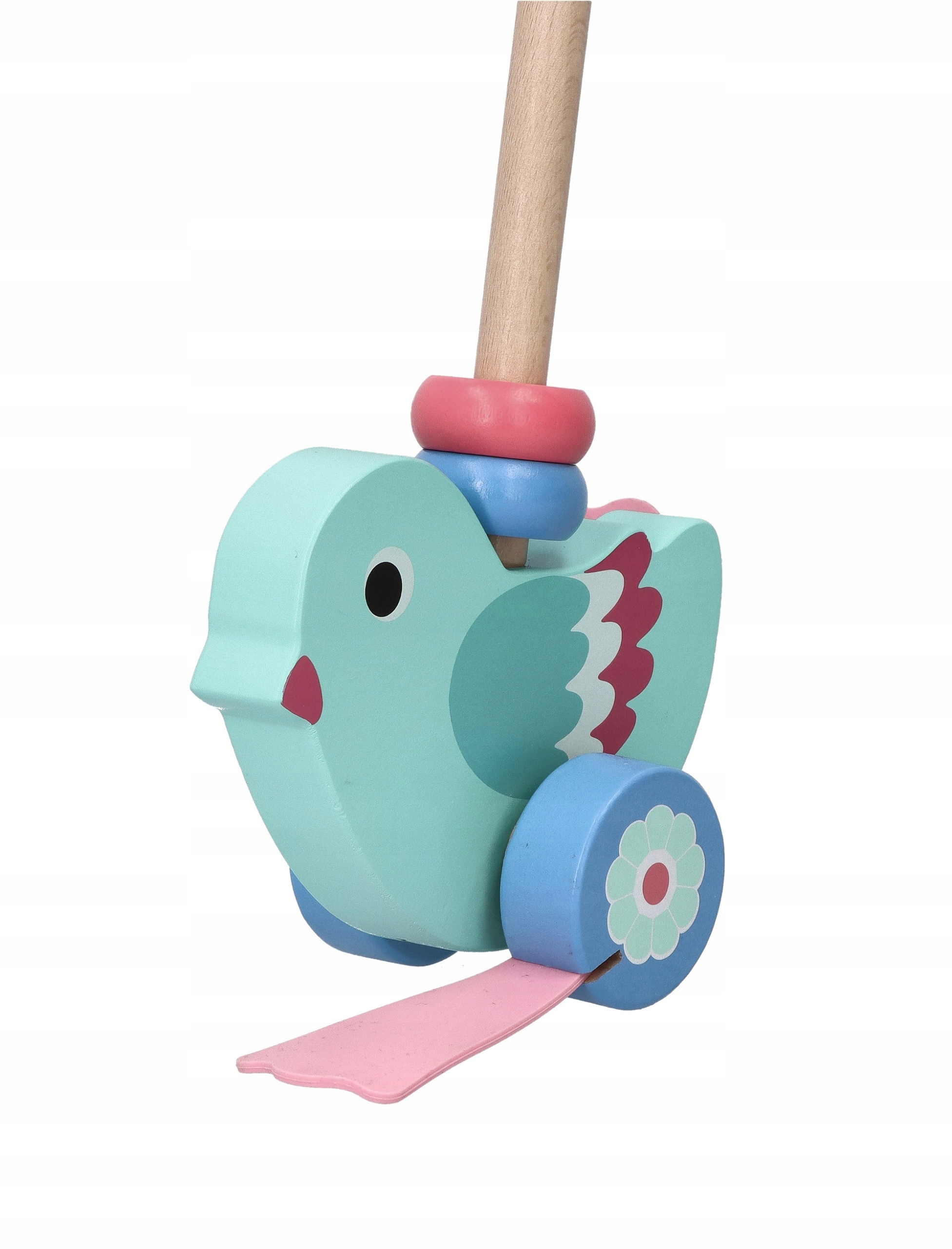 

Adamtoys Ptaszek Do Pchania Na Spacer Skręcany Kij