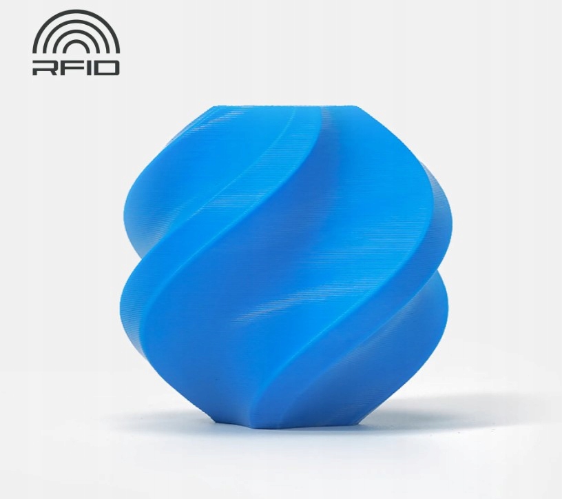 Filament BambuLab Pla Basic Niebieski 1,75mm 1kg Cyjan Szpula 10603