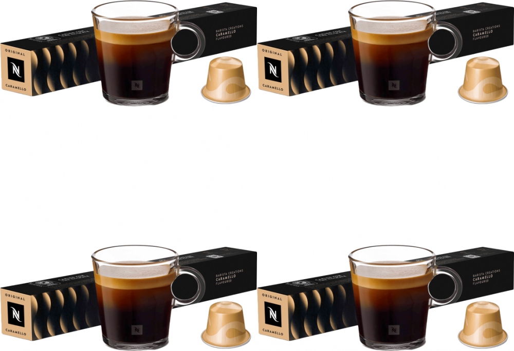 Kawa w kapsułkach Nespresso Carmello 10 szt x4