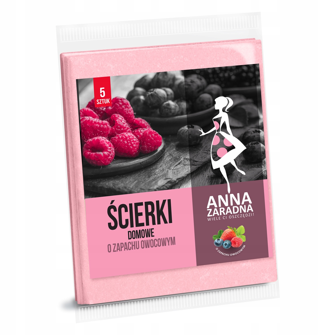 

Az Ścierki Zapachowe Domowe 5 szt. owocowe