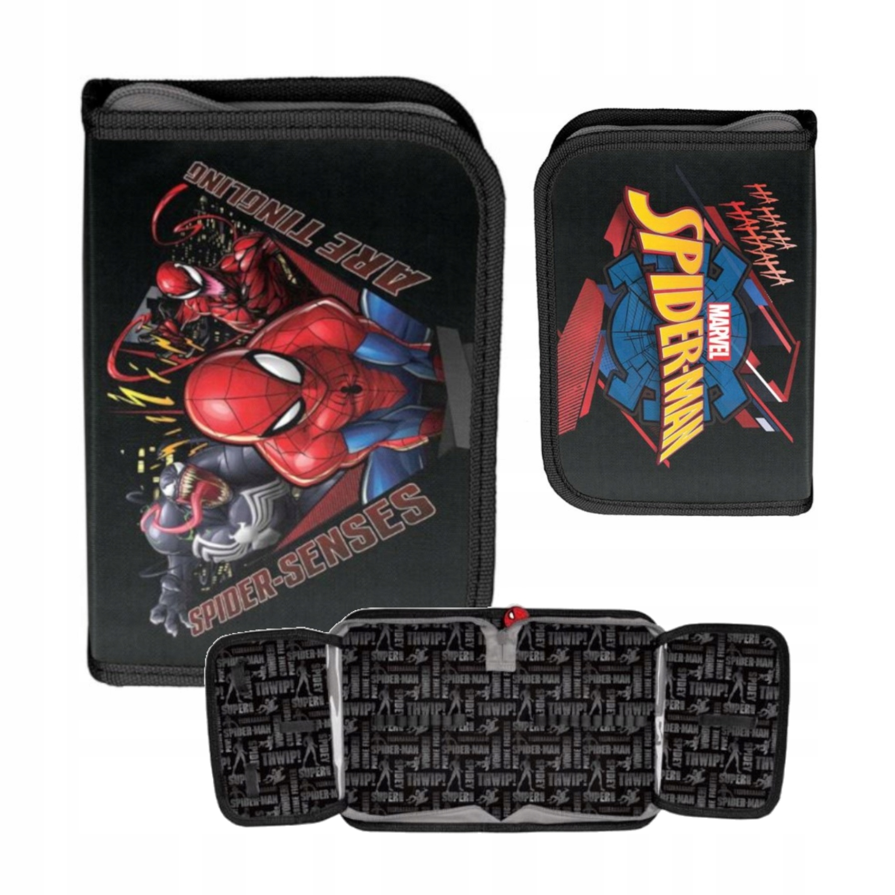 PIÓRNIK DWUKLAPKOWY SPIDERMAN SP22NN PASO