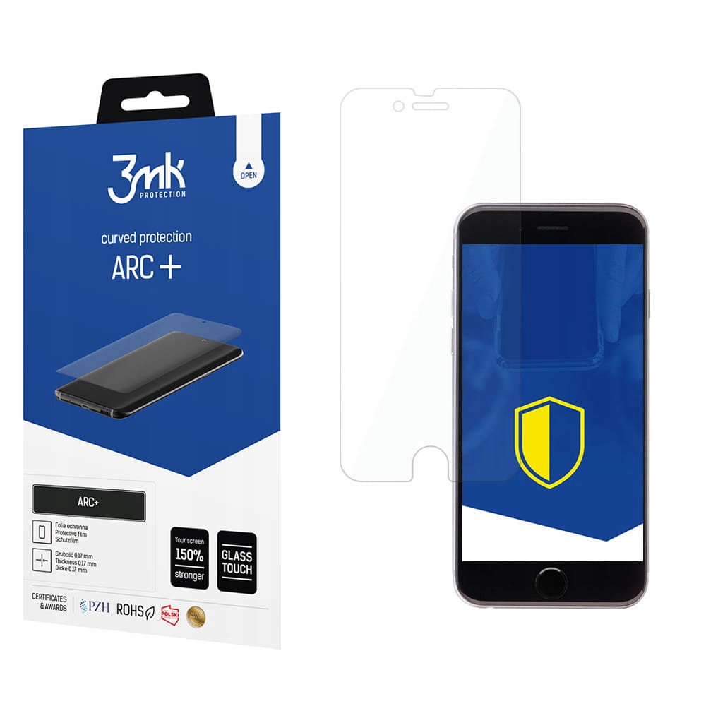 

Folia ochronna na ekran do iPhone 6 / 6s 3mk Arc+