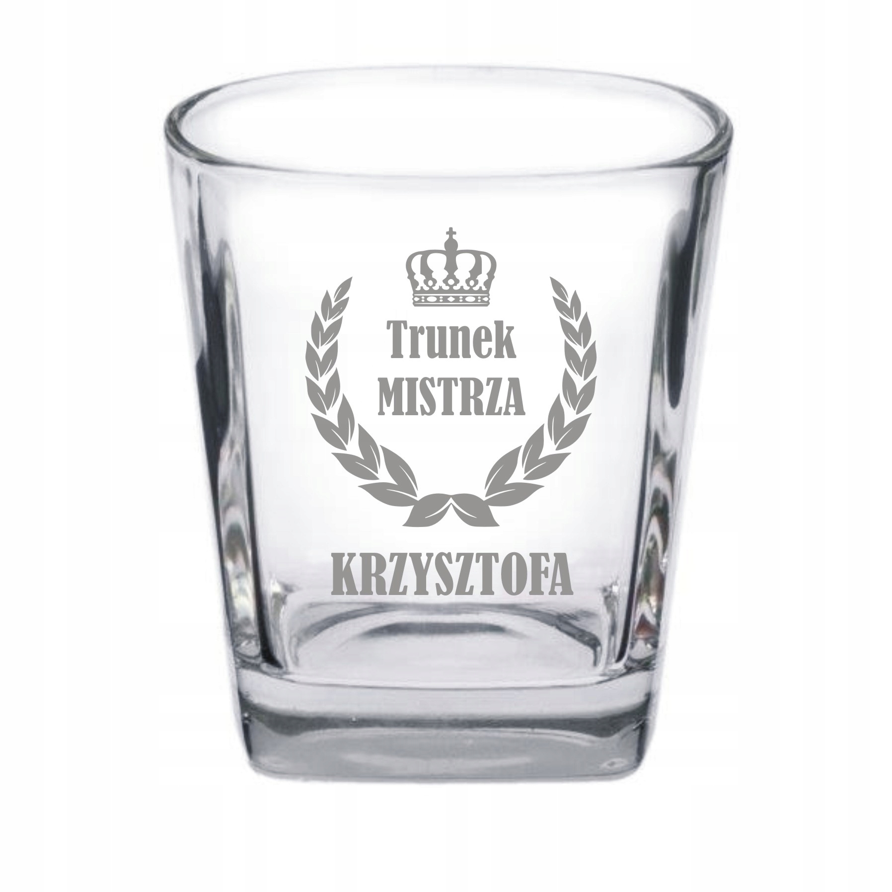 

Szklanka do whisky z grawerem grawerowana