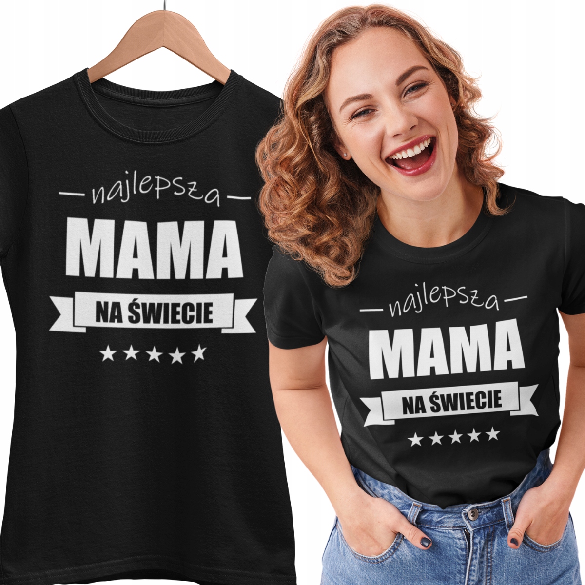 

Koszulka Prezent Dla Mamy Najlepsza Mama M