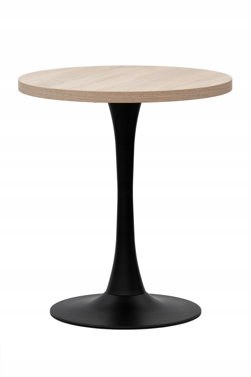 POSTUMENT DO STOŁU PODSTAWA NOGA METALOWA CZARNA STOLIKA LOFT OKRĄGŁA A-755 EAN (GTIN) 5908305886846