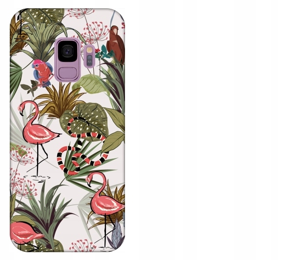 

Etui pokrowiec Samsung Galaxy S9 Flaming tukan dżu