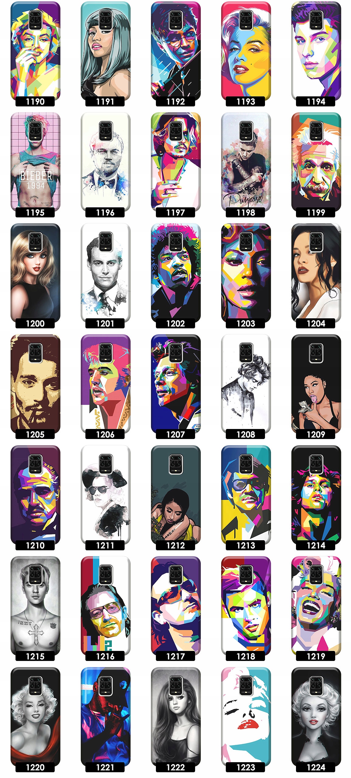 ETUI CASE OBUDOWA NA TELEFON DO XIAOMI REDMI NOTE 9S 9 PRO WZORY + SZKŁO Funkcje pochłanianie wstrząsów