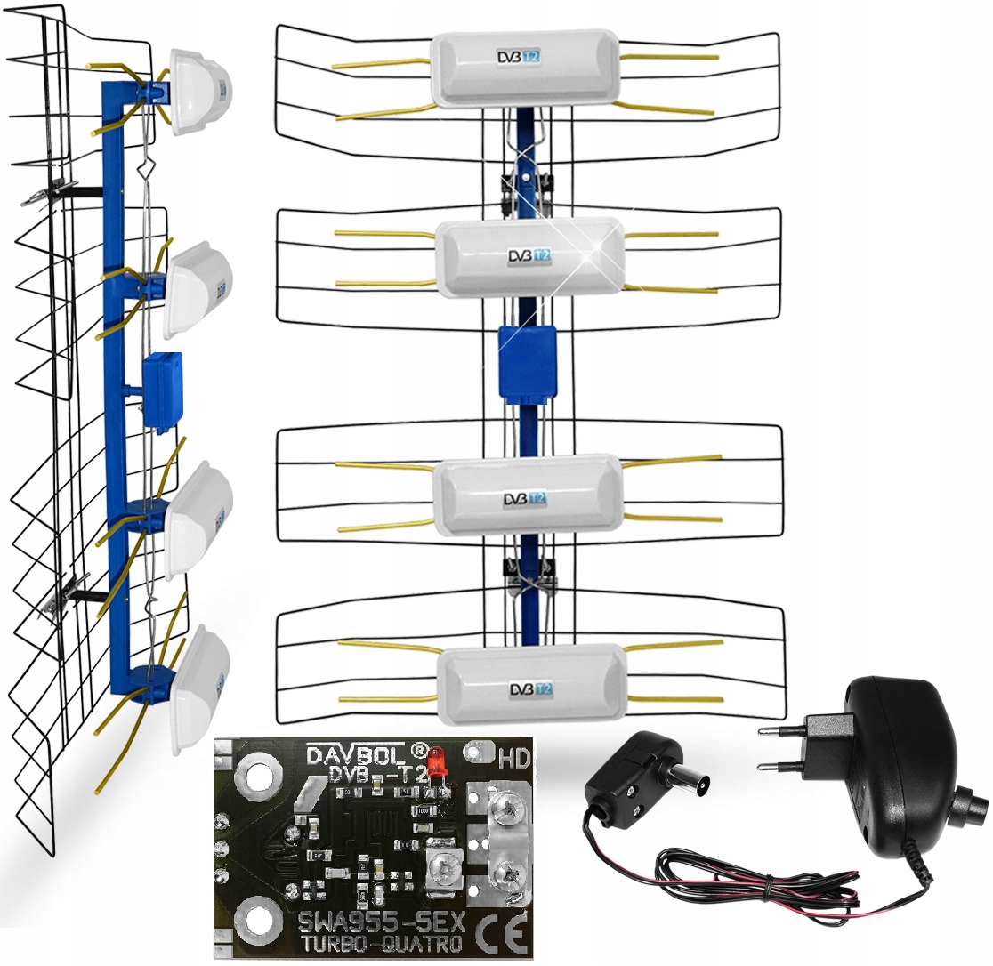 

Najmocniejsza Antena Siatkowa DVB-T2 MUX8 Lte H265