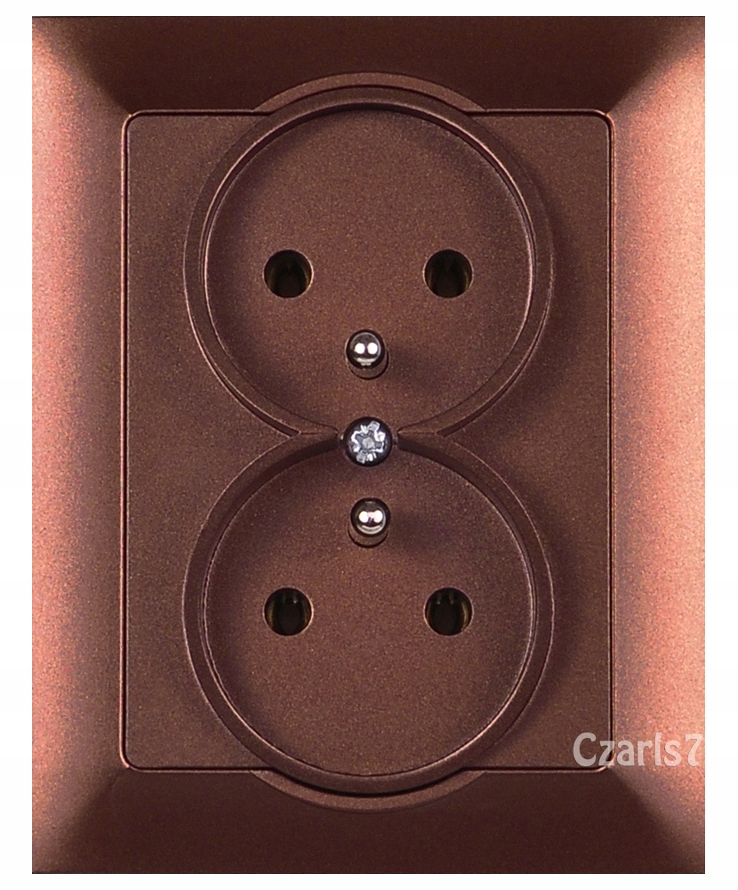 

Gniazdo Podwójne Z Uziemieniem Premium Miedź