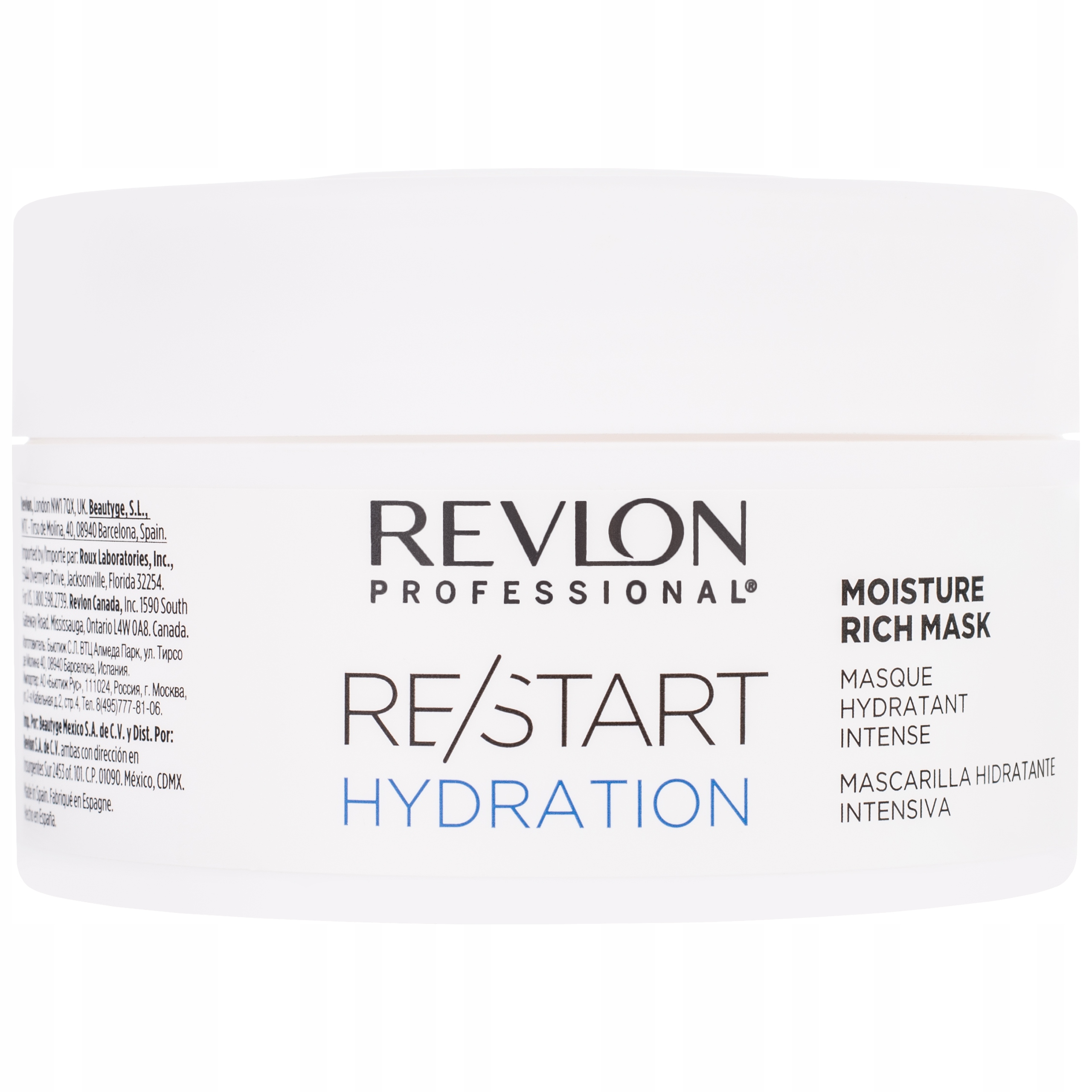 Revlon Restart Hydration Maska nawilżająca 250ml do włosów suchych