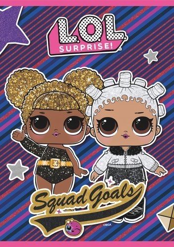 ZESZYT A5 16 K KRATKA LOL SURPRISE ST. MAJEWSKI Format A5