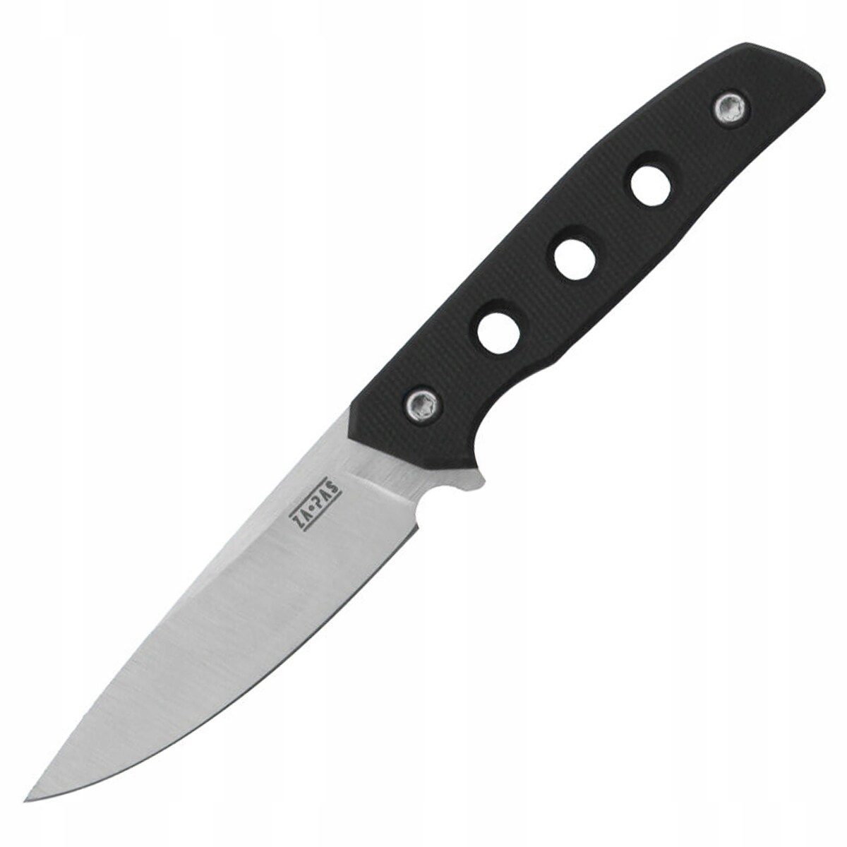 Nůž pro přežití Edc Za-Pas Ambro G10 Drop-point Black s pouzdrem