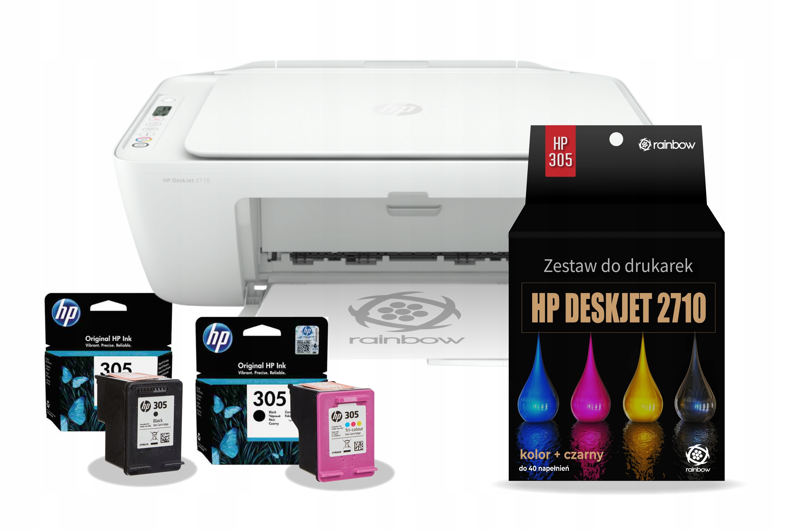 

Drukarka Skaner 3w1 Hp Deskjet 2710 WiFi Zestaw