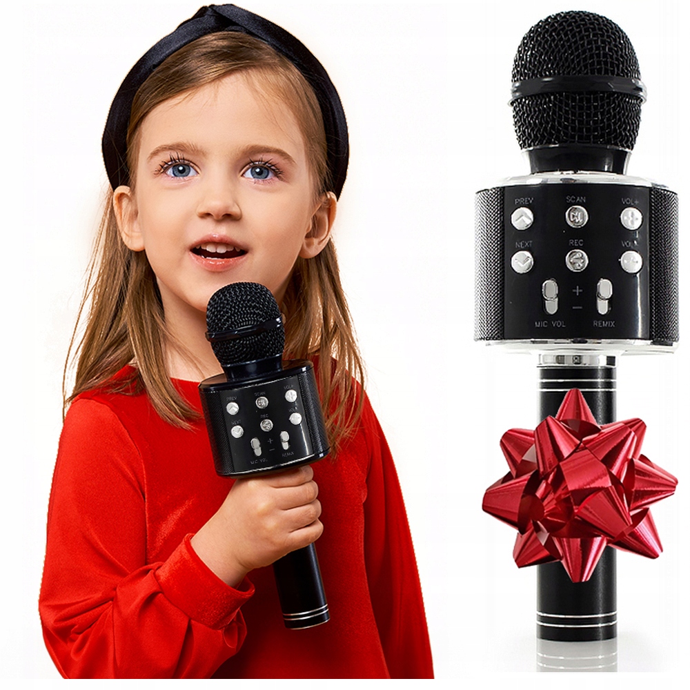 MIKROFON BEZPRZEWODOWY KARAOKE - BLUETOOTH GŁOŚNIK