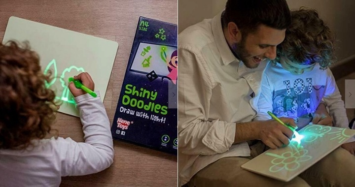 DUŻA TABLICA DO RYSOWANIA MALOWANIA ŚWIATŁEM LED Certyfikaty, opinie, atesty CE EN 71