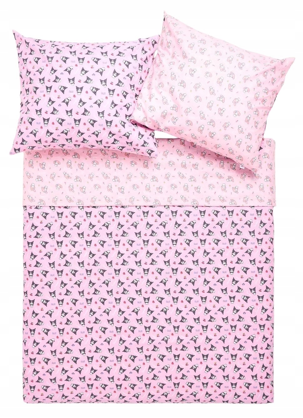 Fioletowa Pościel Hello Kitty and Friends 160x200
