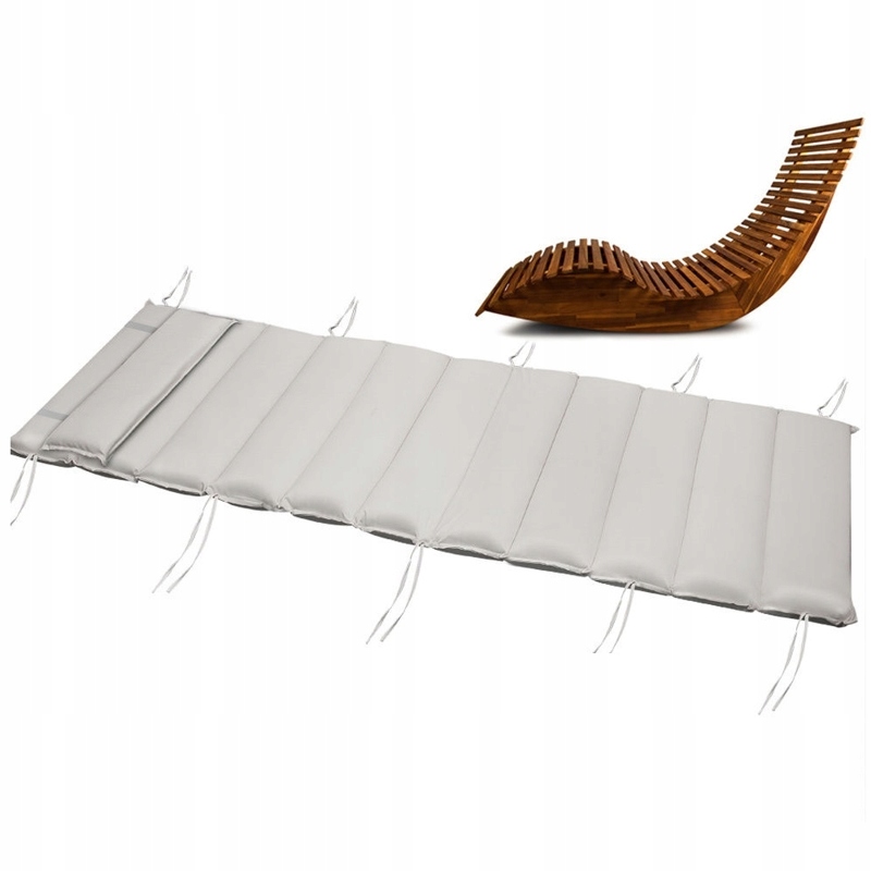 Materac Poduszka Poducha Na Leżak 182x61x7 cm