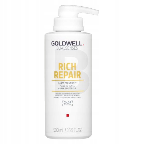 Goldwell Dualsenses Rich Repair 60sec Treatment maska pro suché a poškozené