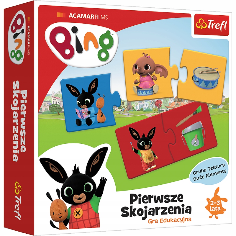 

Gra edukacyjna Bing Pierwsze Skojarzenia Trefl