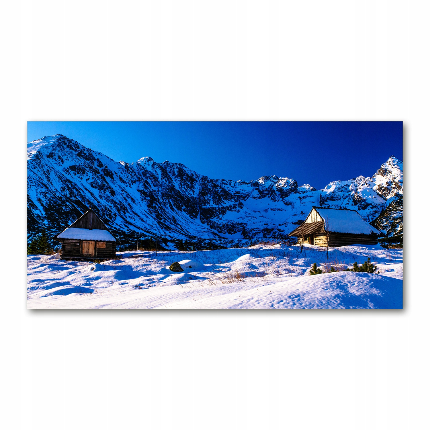 

Foto-obraz akryl Domy w Tatrach zdjęcie 140x70 cm