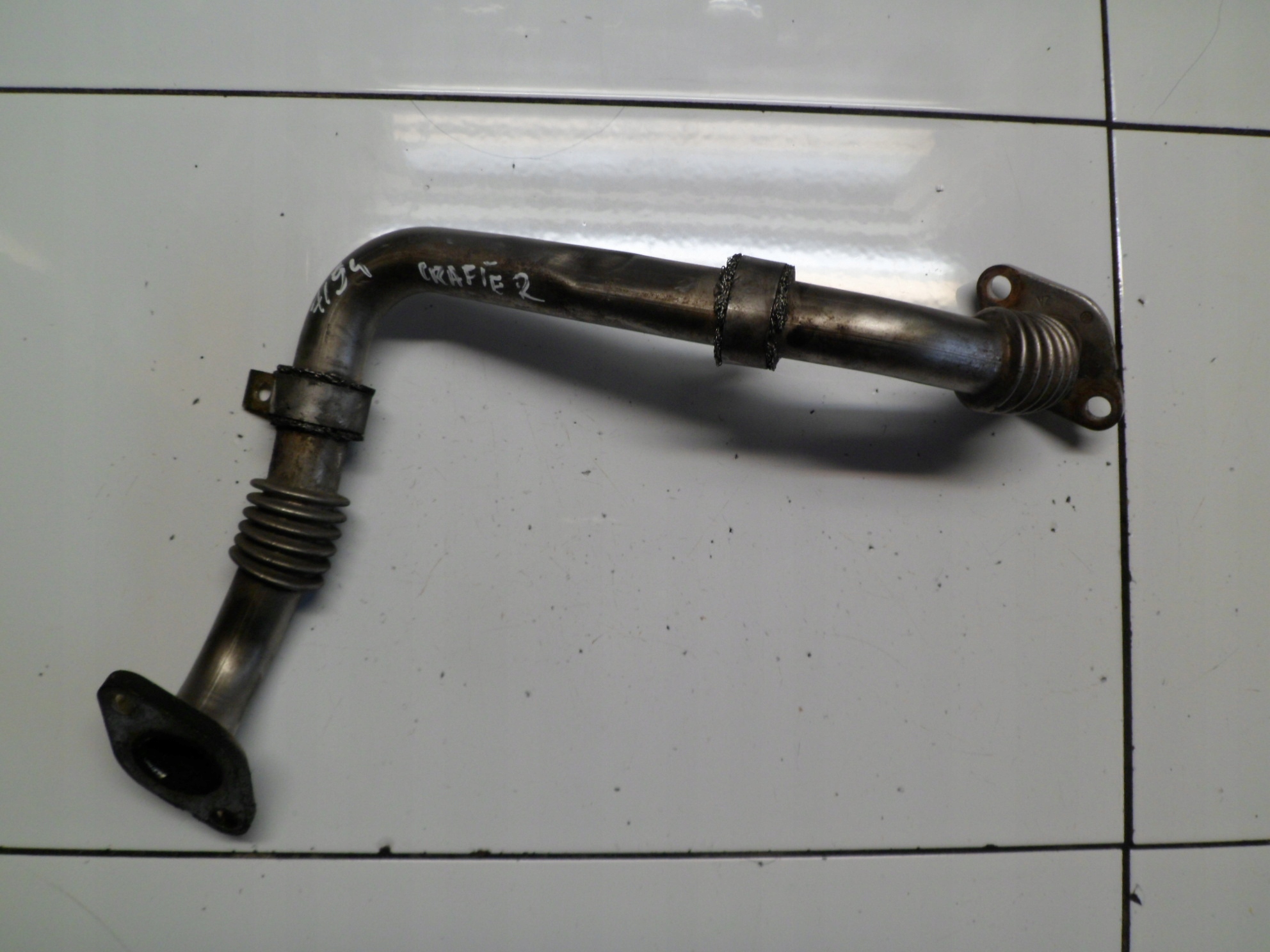 VW CRAFTER 2.5 TDI hose EGR 076131525