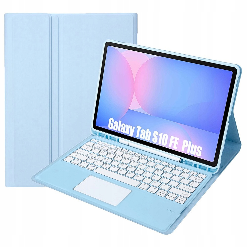 Etui Z Klawiaturą Bluetooth Touchpad Do Samsung Galaxy Tab S10 Fe+ Case