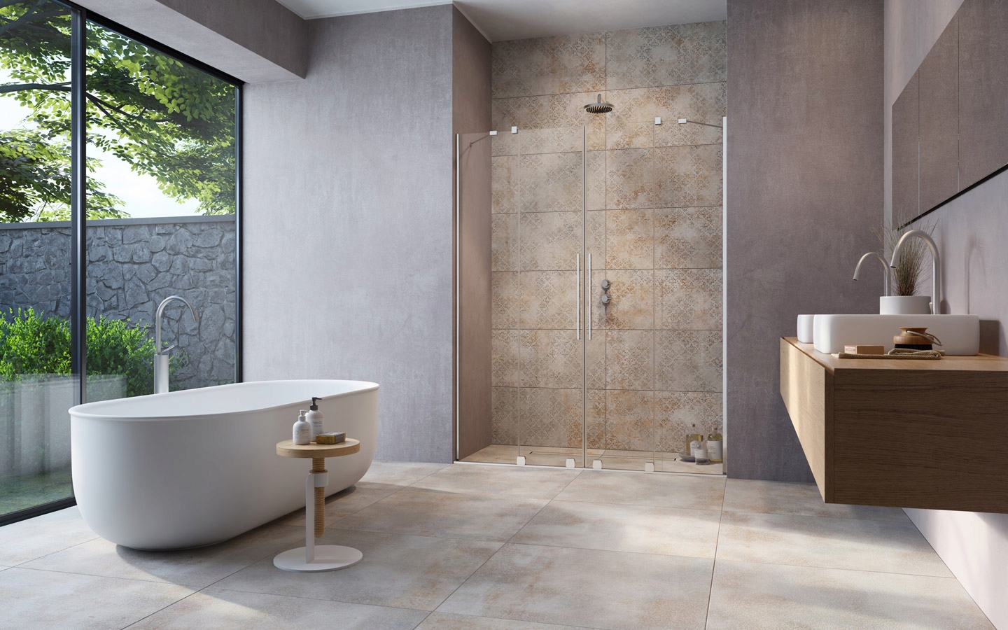 Drzwi prysznicowe FURO DWD 150x200 RADAWAY Chrom Grubość szkła/szyby 8 mm